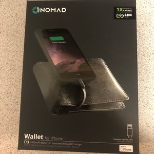 Phone charger wallet
